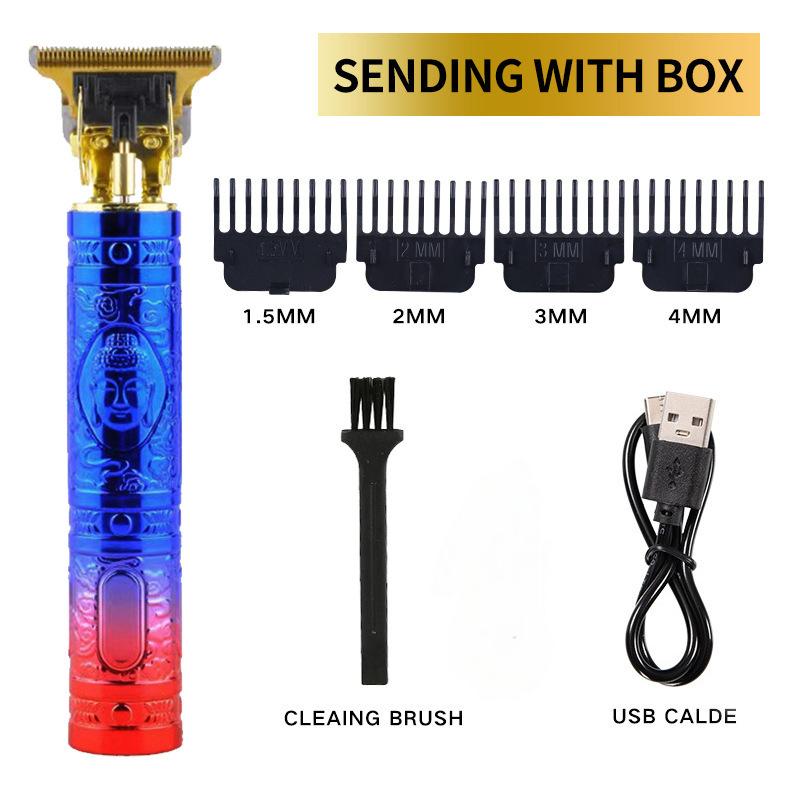 Hair Cutting Machine for Men Professional Hair Trimmer T Blade Trimmer Zero Gapped Trimmer Cordless Rechargeable Beard Trimmer