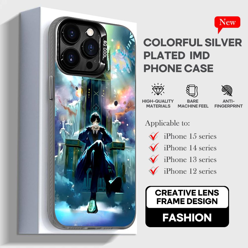 Lord of Mysteries Phone Case black IMD Colorful Silver Suitable case for iPhone 17 16 e 15 14 13 12 11 Pro Max