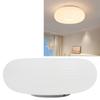 LED Ceiling Light PE 3000K 4500K 6000K Dimmable Round Flush Mount Modern Ceiling Light Fixture with 