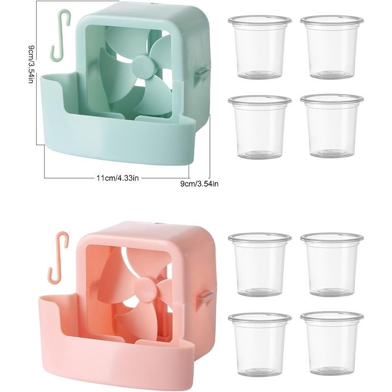 Portable Fan Cooler, Using Ice Mist Cooling Technology, No Battery Required, Hook-Type Installation, for Home, Office Use.