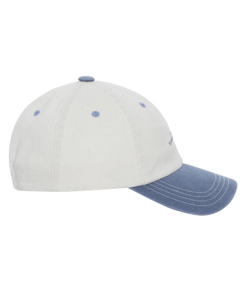 Padeu Washed Ball Cap Cream/Blue