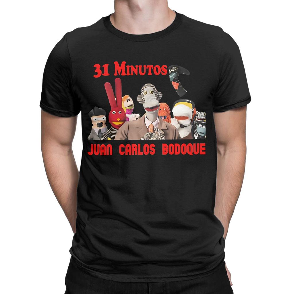 Männer Frauen Neuankömmling 31 Minutos Juan Carlos Bodoque und Freunde T-Shirt Baumwolle T-Shirts Kleidung