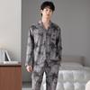 Pure Cotton Pajamas Men'S Spring And Autumn Long-Sleeved Trousers Cotton Loungewear Suit Boys