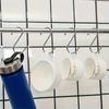 Stainless Steel S-Shaped Hooks 10-Pack, Rust-Resistant Kitchen Organizer, for Pots, Pans, Bags, Cups, Home Decor, Metal Material