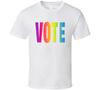 Vote Rainbow T Shirt