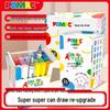Snow White Jouneng Washable Acrylic Marker Set - Soft Tip, Non-Toxic, Layerable, Perfect for Graffiti & Painting