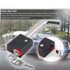 Trailer Hitch Security Lock With 360 Degree Rotation For 2 Inch And 2.5 Inch Receivers Flexible And Secure Attachment