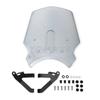 Motorcycle Carbon Fiber Wind Windshield Windscreen Screen Fairing For 2025 CB650R CB 650R CB650 R CB 650 R 650R 2024-2026