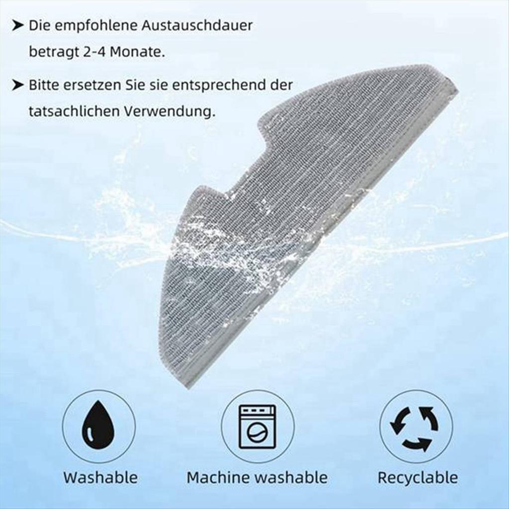 ABIY For Eufy Robovac G10 G30 Hybrid Replacement Parts Hepa Filter Mop Cloths Main Side Brush Vacuum Cleaner
