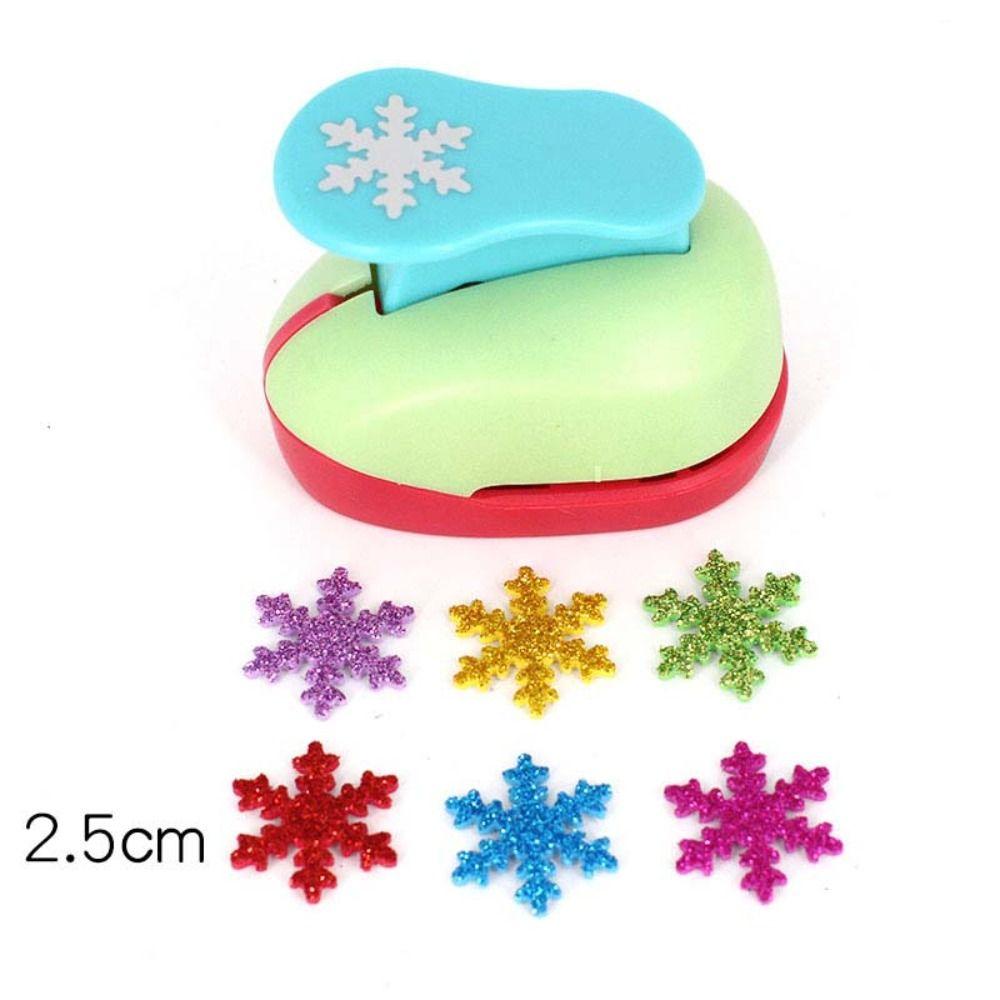 7*6*4cm Flower Furador Random Color DIY Embossing Punches DIY Paper Cut Puncher  for Card