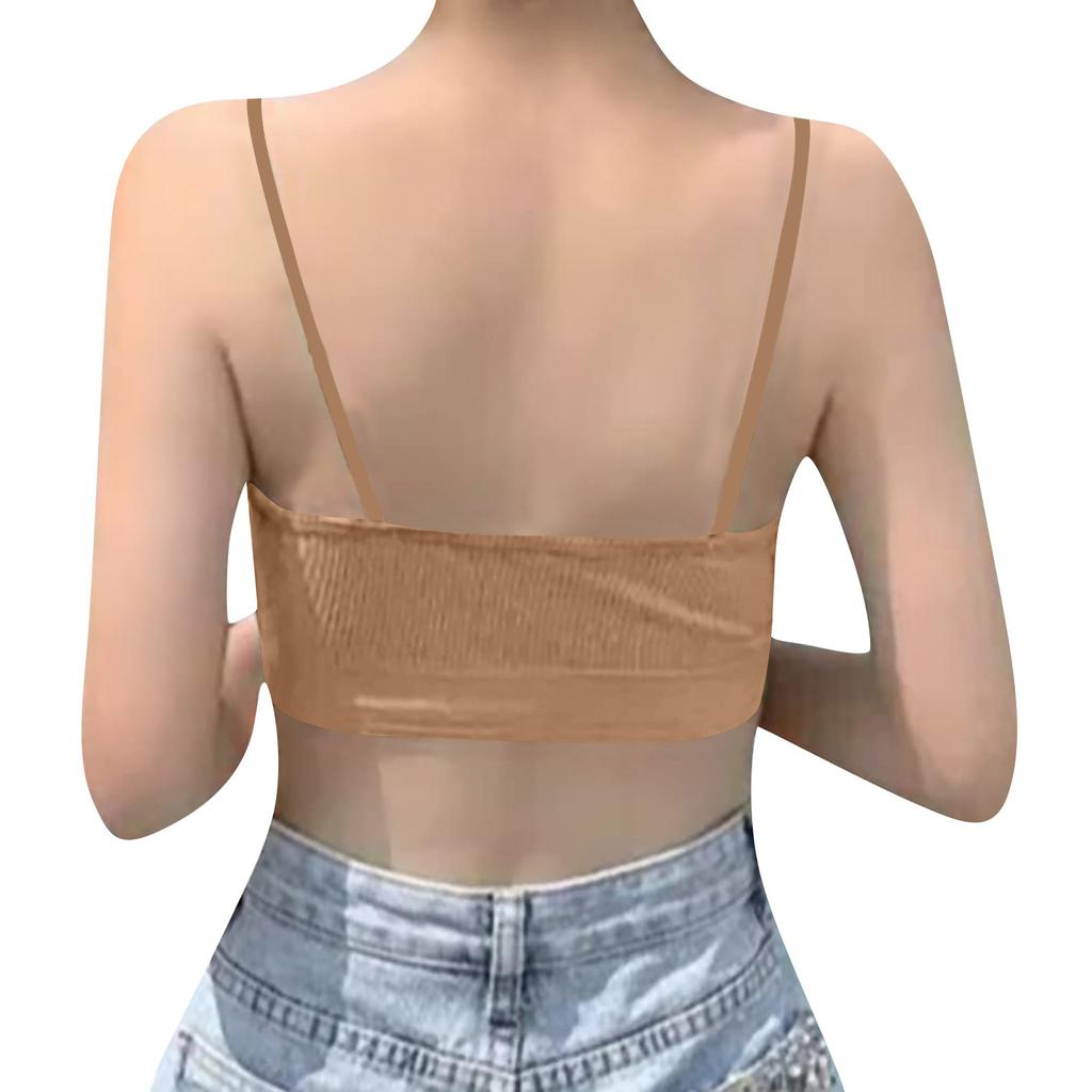 Women's Camisole With Bottom And Chest Pad, Sexy Oversized Underwear With Chest Pad