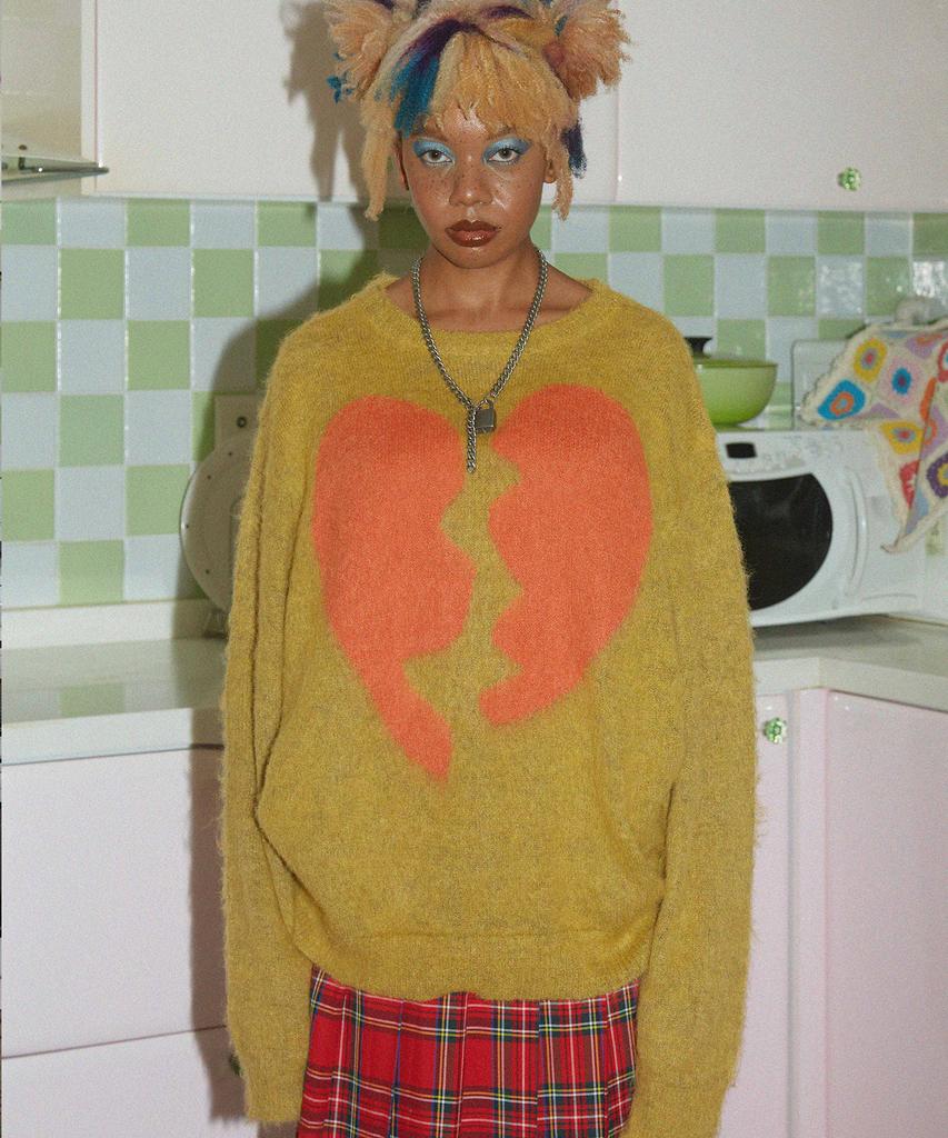 KATER Broken Heart Knit - Green