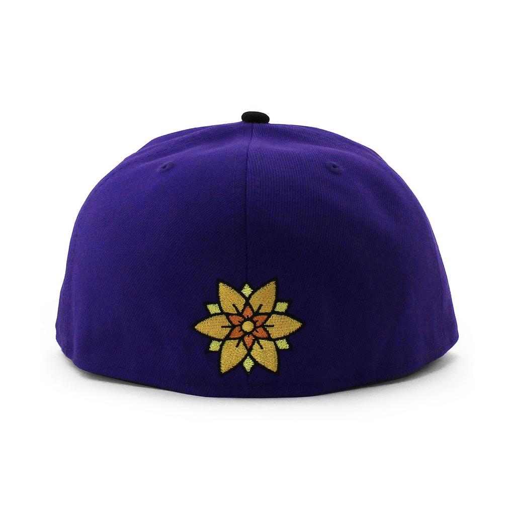 [New Era] Cap 59FIFTY DC Comics Joker LAUGH OUT LOUD FITTED CAP DC COMICS JOKER 5950 Hat Purple American Comic Entertainment Sz 7-34 [Used]