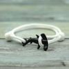 Charm Bracelet Men Women Double Layer Adjustable Ocean Shark Braslet Camping Jewelry Male Beach Accessories Gift For Him Pulsera