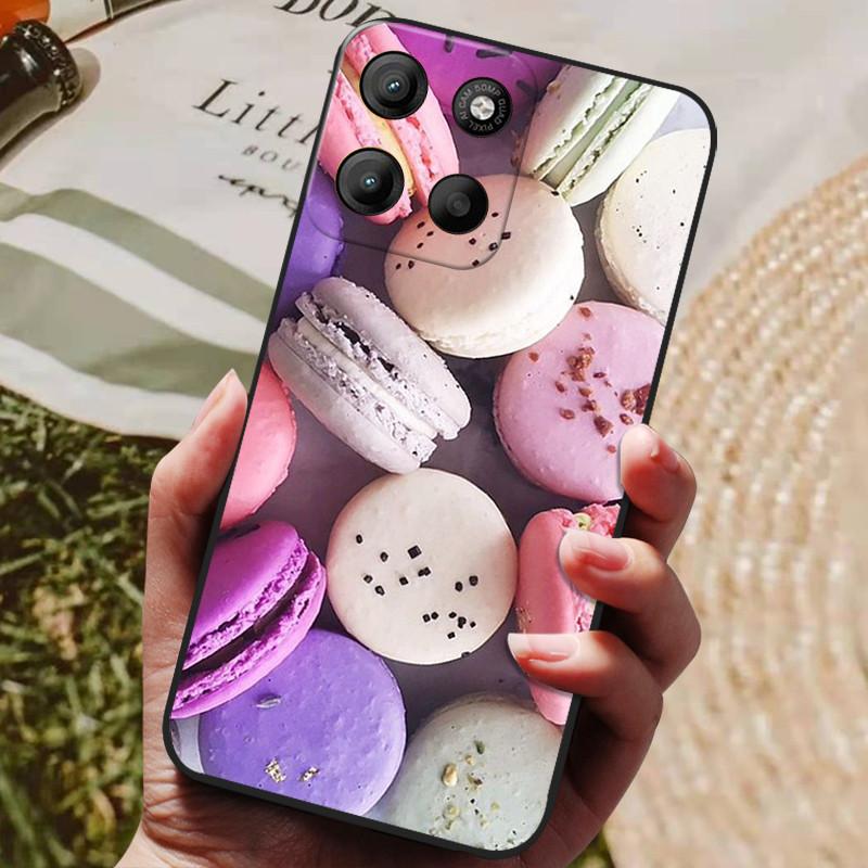 For Motorola Moto G15 Case MotoG15 Cover Funda Luxury TPU Shockproof Cartoon Silicone Phone Cover For Moto G15 G 15 4G Coque