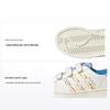 Originals Superstar Comfortable Casual Durable Low-Top Kids Skate Shoes Kids Sneakers White Blue IF4320