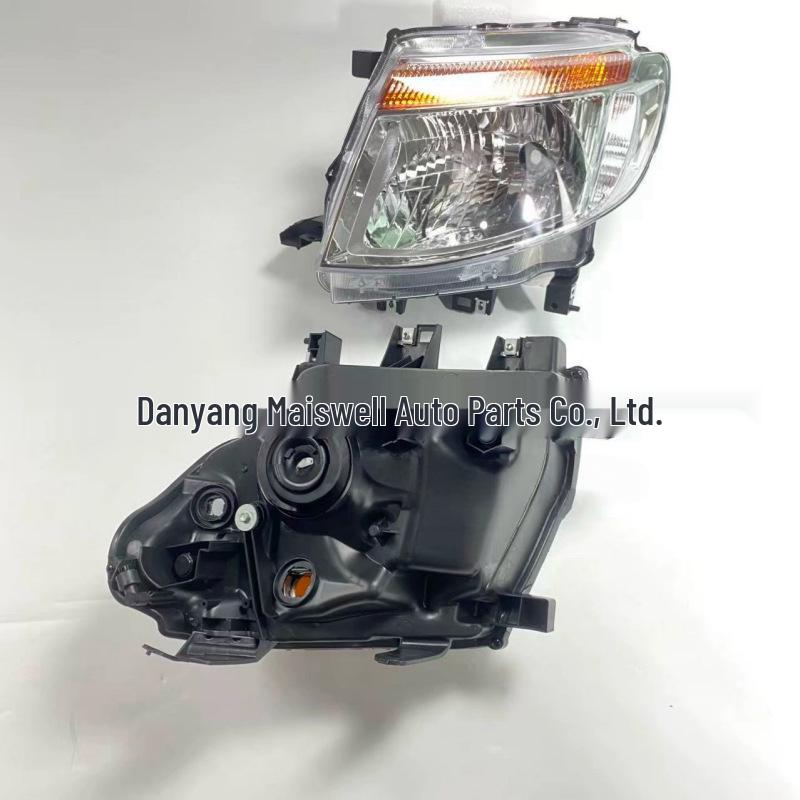 

2012 Ford Ranger Front Headlights with White Background Left