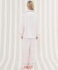 Silk Heart Shirt Pajamas
