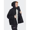 Mid-season Jacket Adidas Adventure HK4996 Black Loose Fit