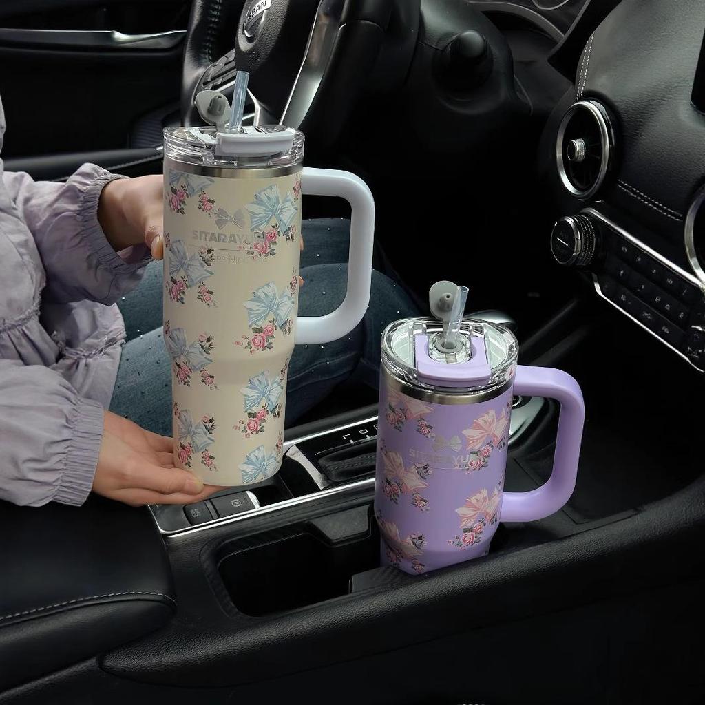 SITARAYURI Große Kapazität 304 Edelstahl Eisbrecher Thermosbecher für das Auto