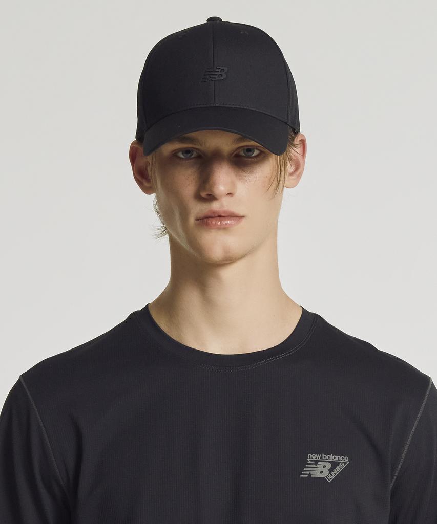 Nyuballanseu Nbgdgf2202 / Frozen Mesh Structure Ball Cap (Black)