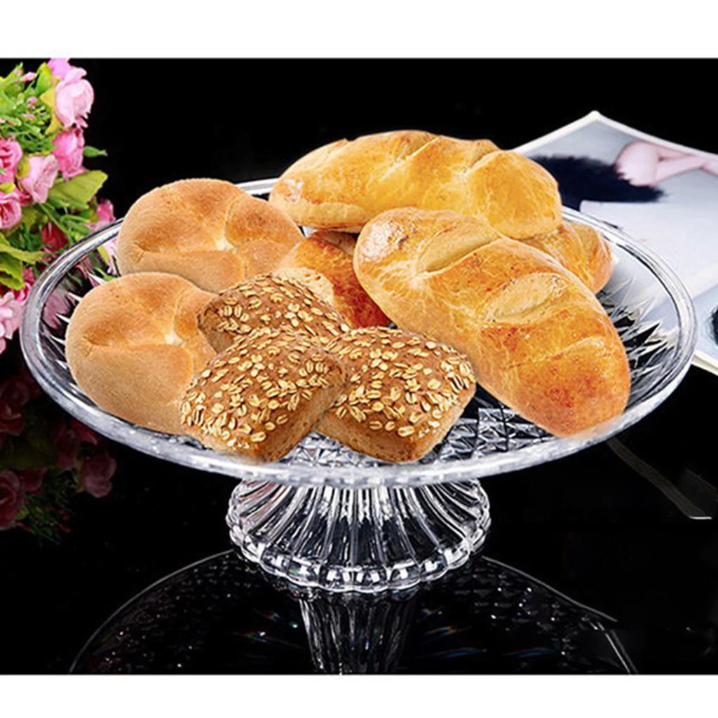 Suporte para cupcakes, bandeja para bolos, sobremesas, cupcakes, frutas, prato leve, à prova de quebra, prato de sobremesa, tigelas de servir seguras para alimentos