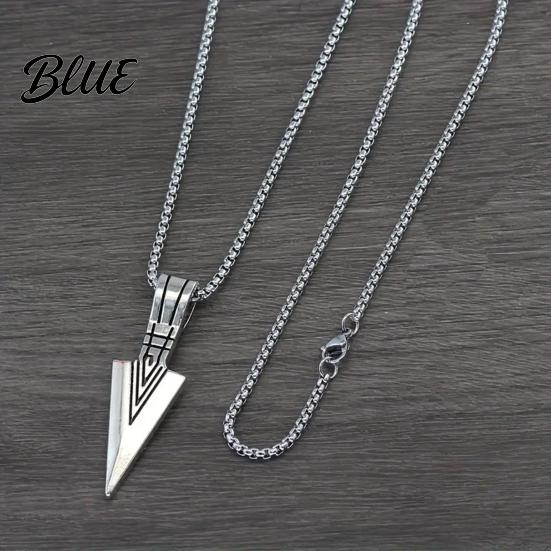 Evil Eye Repellent Jewelry 3Pcs Viking Necklace Hammer Spearhead Ax