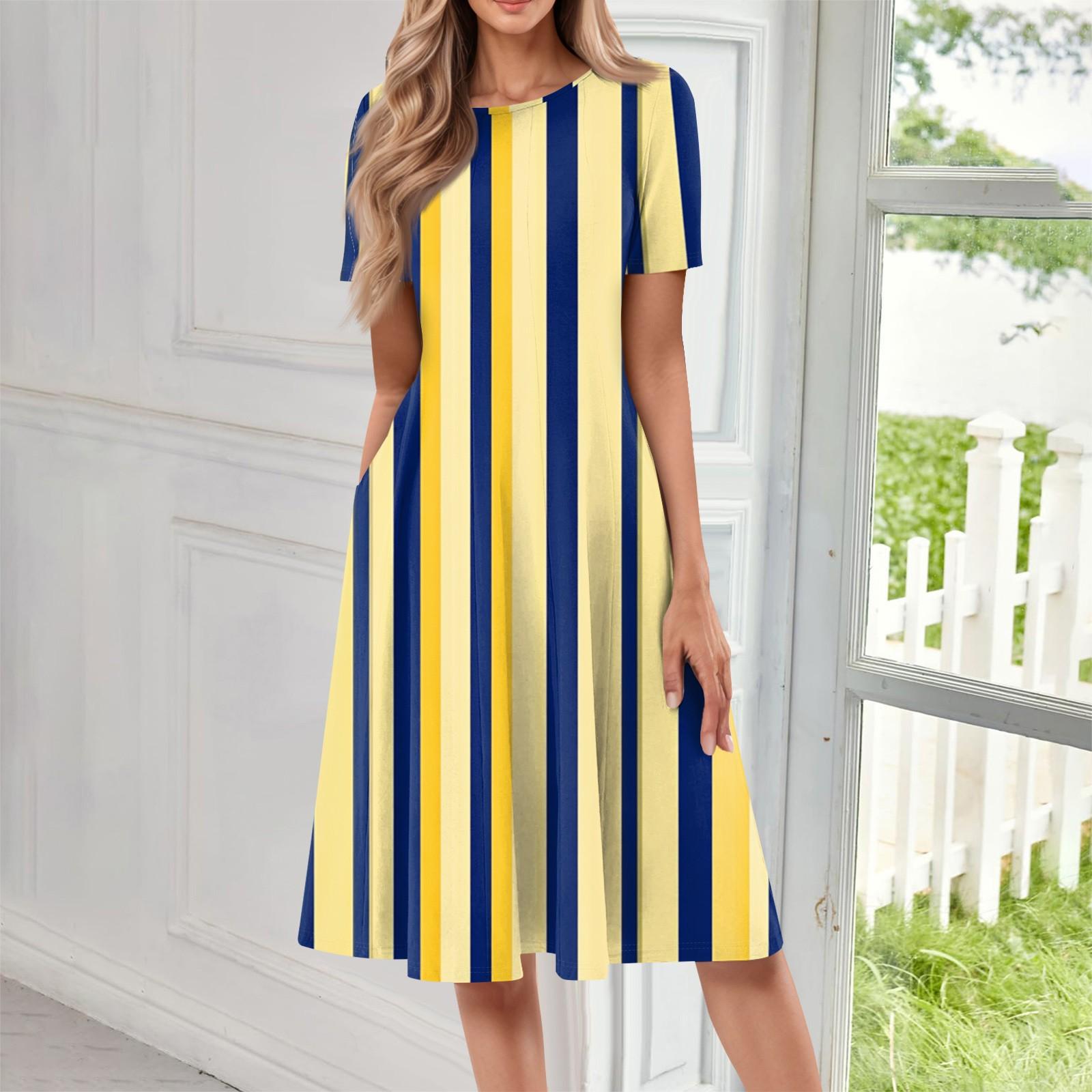 

Женское модное платье с коротким рукавом, винтажным принтом, для косплея, вечеринки, вечернее XL жёлтый