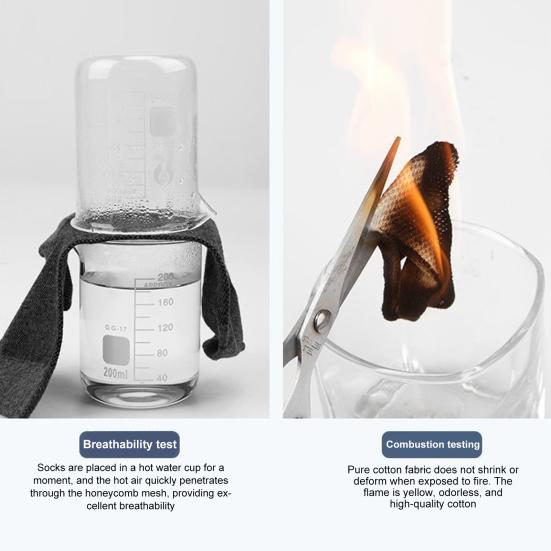 1 Pair Unisex Socks Hollow Mesh Great Breathability Mid-tube Low-cut Anti-slip High Elasticity Quick Dry Sweat Absorption Daily Wear Sport Socks