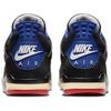 Air Jordan 4 Retro Rare Air - Biele Nápisy Pánske Tenisky Čierna Ohnivo-Červená Tmavomodrá FV5029-003