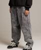 PHILIPPAKER Blue Base One-Pleat Loose Fit Denim Pants Tie-Dye Black
