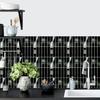 10/20/30Pcs 3D Tile Stickers 24x30cm Chinese Ink Landscape Wall Decals - Waterproof PVC Self-Adhesive Wallpaper for Kitchen Bathroom - Multi Designs