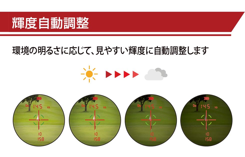 Shot Navi Golf LaserSniper RAYS GR OLED Fast 6x Elevation Rechargeable Rangefinder, (Greige), Green/Red, Dual-Color Display, 1600-yen Measurement,