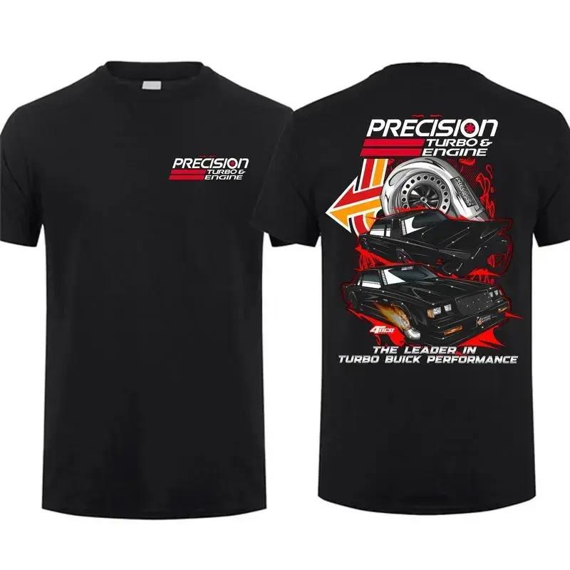 Turbo Performance Muscle Car 2-Sided Engine Graphic Unisex Tee Unisex T-Shirt S