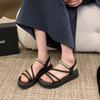 Slope Line Fashion Women's Evening Sandals