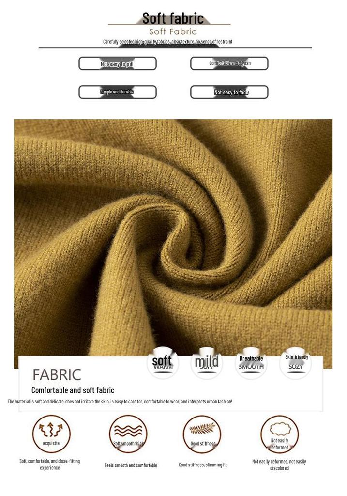 Stylish Autumn-Winter Knit Cardigan Set for Middle-Aged and Elderly Women