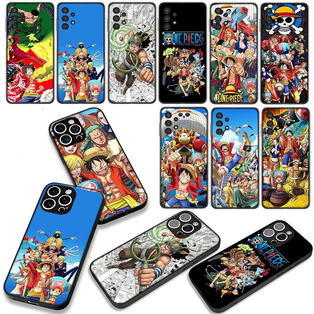 Phone Cover Luffy One Roronoa Zoro Piece Casing for Xiaomi Redmi Note 14 12 13 ProPlus A4 A3 Pro Plus 12C 13C 14C 5G + Case