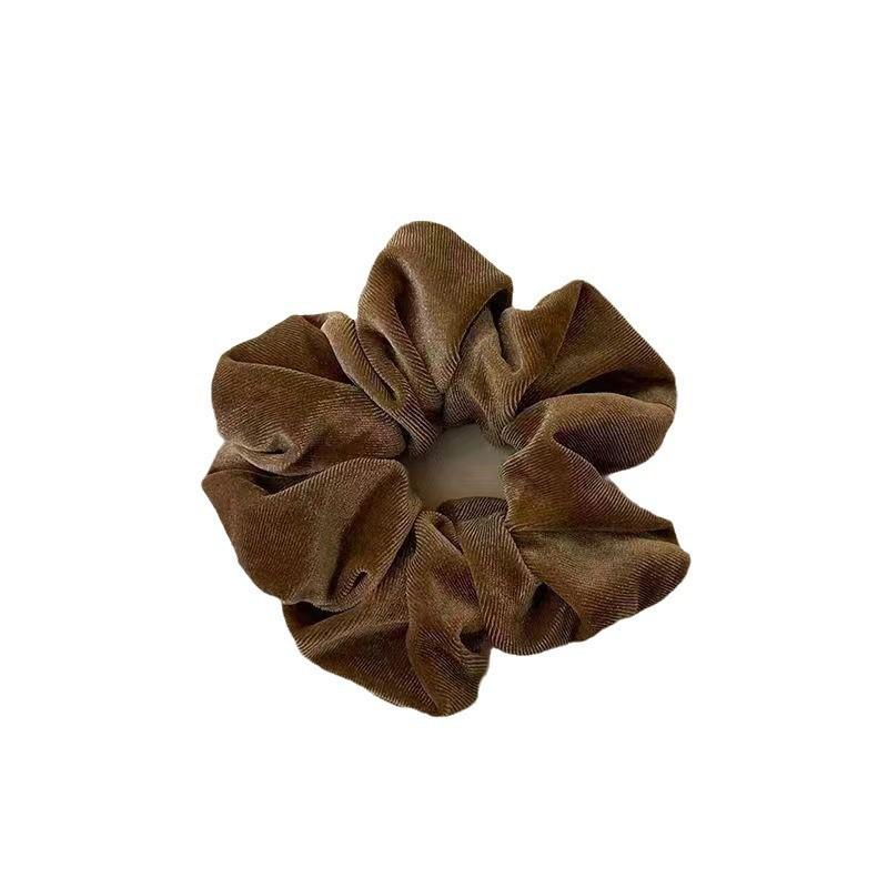 High-End Korean Velvet Scrunchies: Stylish Retro Elastic Hair Ties