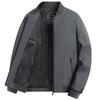 Men Jacket Business Casual Men Wear Middle-Aged Dad Spring And Autumn Baseball Collar Plaid Coat