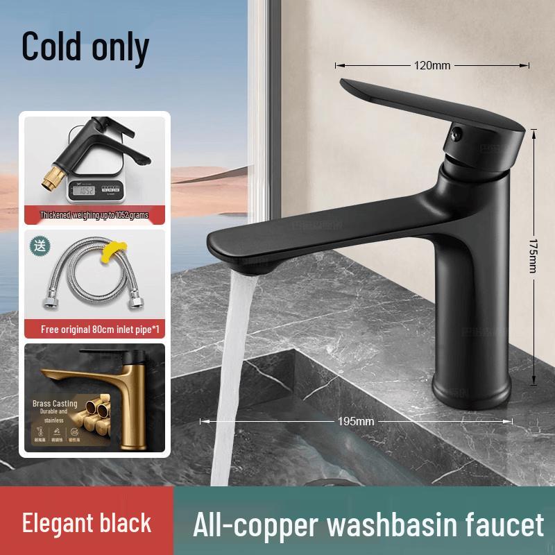 TLXT All-Copper Single Cold Basin Faucet