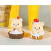 Butter Bear Action Figure Cartoon Model Toy Decoration Children Ornament Gifts