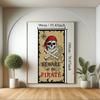 Pirate Door Cover Banner Beware of the Pirate 71x35 Inch Party Door Sign for Front Door Skull Map Design Door Cover for Halloween Theme Party Outdoor