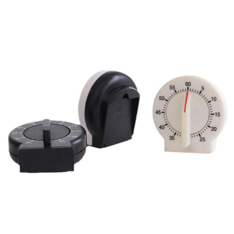 Mechanical Plastic Timers Countdowns Clock For Precise Time Management In Homes Office And Outdoor Activity