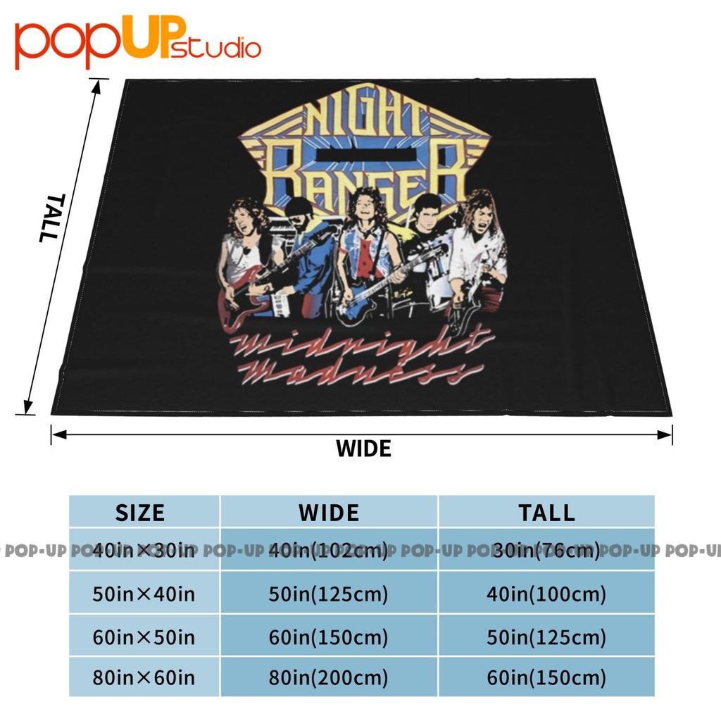 Night Ranger Midnight Madness Ultra-Soft Blanket Quilt Winter Sofa Cover Bed Covers