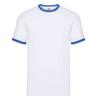 FRUIT OF THE LOOM Mens Contrast Ringer T-Shirt