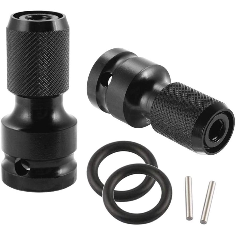 

to 1/4 Inch Impact Tool Hex Quick Release Spanner Sleeve Wrench Adapter Socket Adapter Converter