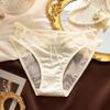 Women's Low Waist Lace Cotton Briefs