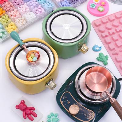 Sealing Wax Big Size Electric Furnace Pot Warmer Melts Electric Heater Wax Beads Melting Seal Furnace Spoon for Wax Seal Stamp