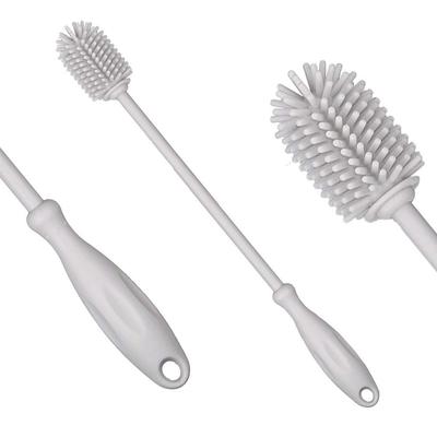 Uervoton Baby Bottle Brush, Silicone, Long Handle (39cm Extra Long Type)