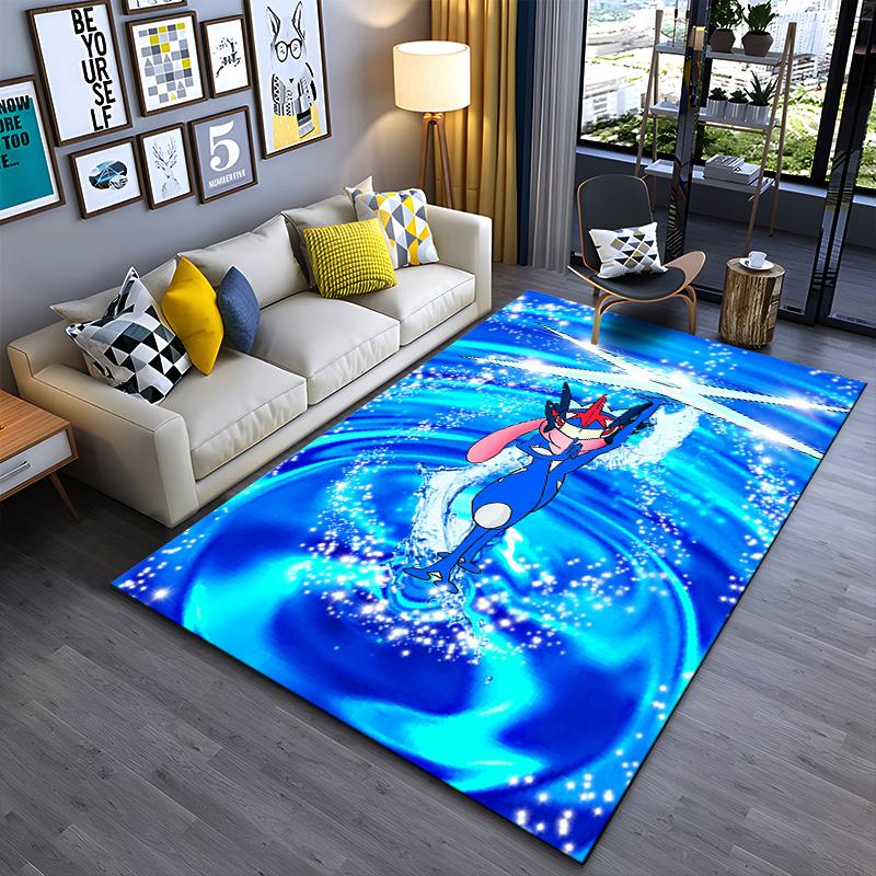 

Blue and Pink Cartoon Character in Water Suitable for use as an anti-slip game mat for living room and bedroom sofas 40x60cm( 15x23in )